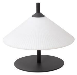 SAIGON šedá/bílá stojací lampa 0,1M R55 - FARO