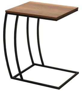 Adore Furniture Odkládací stolek 65x35 cm hnědá AD0153
