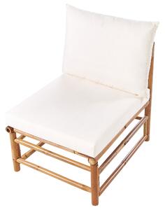 Zahradní židle Dřevo Krémově bílá CERRETO