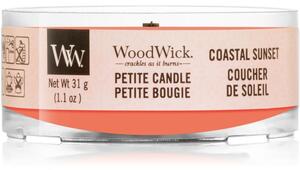 Woodwick Coastal Sunset votivní svíčka s dřevěným knotem 31 g
