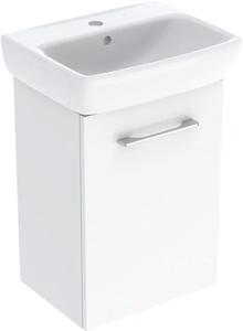 Geberit Selnova Square umyvadla se skříňkou 36 cm bílá 502.742.00.1