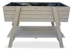 Habau Vyvýšený záhon Alina, 115 x 45 x 89,5 cm, šedá (100343151)