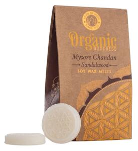 Song of India Organic Goodness - Mysore Chandan Sandalwood, organický tající vosk 40 g