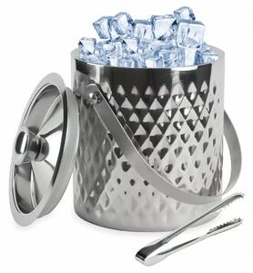 Kinghoff Kbelík na led s kleštěmi Kinghoff, 1,5L, křížky