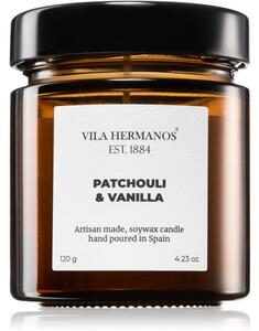 Vila Hermanos Apothecary Patchouli & Vanilla vonná svíčka 120 g