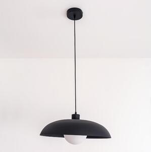 Lustr na lanku ECLIPSE 1xE27/15W/230V černá