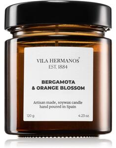 Vila Hermanos Apothecary Bergamot & Orange Blossom vonná svíčka 120 g