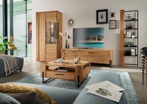Dubový nábytek do obývacího pokoje z masivu ARTISAN dub přírodní