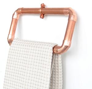Nástěnný držák na toaletní papír Mapeno 6 (růžová + zlatá). 1094474