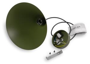Lustr na lanku ETNA II 1xE27/15W/230V pr. 25 cm zelená
