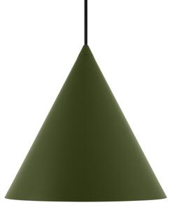 Lustr na lanku ETNA II 1xE27/15W/230V pr. 25 cm zelená