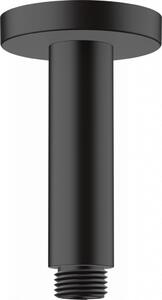 Hansgrohe Vernis Blend - Stropní rameno pro hlavovou sprchu 100 mm, černá matná 27804670