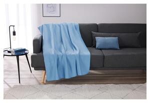 LIVARNO home Fleecová deka, 130 x 170 cm (světle modrá) (100375423001)