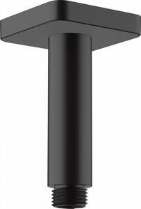 Hansgrohe Vernis Shape - Stropní rameno pro hlavovou sprchu 100 mm, černá matná 26406670