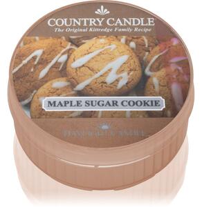Country Candle Maple Sugar & Cookie čajová svíčka 42 g