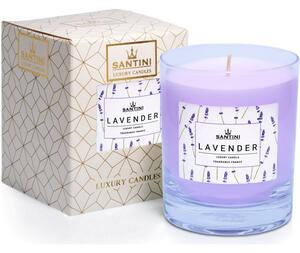 SANTINI Cosmetic Lavender vonná svíčka 200 g