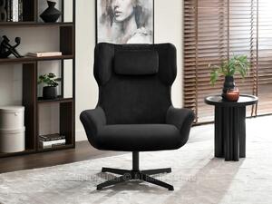 Otočné křeslo ANTE - černé