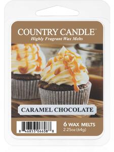 Country Candle Caramel Chocolate vosk do aromalampy 64 g