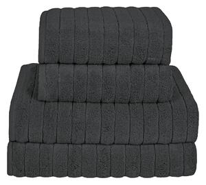 Forbyt mikrofroté ručník MIKRO DELUXE, grafit, tmavě šedý, 50x95cm