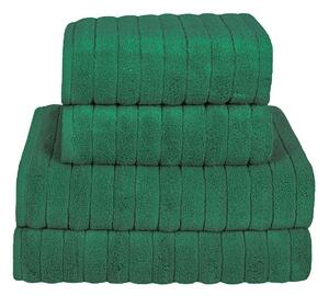 Forbyt mikrofroté ručník MIKRO DELUXE, tmavě zelený, 50x95cm