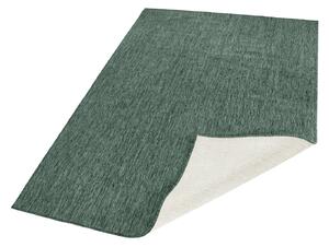 NORTHRUGS - Hanse Home koberce Kusový koberec Twin-Wendeteppiche 103095 grün creme – na ven i na doma - 200x290 cm
