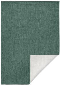 NORTHRUGS - Hanse Home koberce Kusový koberec Twin-Wendeteppiche 103095 grün creme – na ven i na doma - 80x150 cm