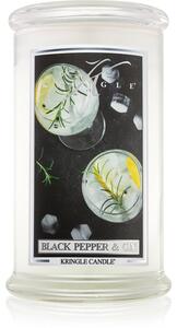 Kringle Candle Black Pepper & Gin vonná svíčka 624 g