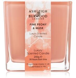 Ashleigh & Burwood London Life in Bloom Pink Peony & Musk vonná svíčka 200 g
