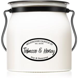 Milkhouse Candle Co. Creamery Tobacco & Honey vonná svíčka Butter Jar 454 g