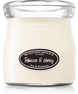 Milkhouse Candle Co. Creamery Tobacco & Honey vonná svíčka Cream Jar 142 g