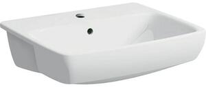 Polozápustné umyvadlo Geberit Selnova 55x44 cm otvor pro baterii uprostřed 501.467.00.7