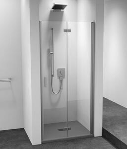 ZOOM sprchové dveře skládací 700mm, čiré sklo, pravé