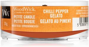 Woodwick Chilli Pepper Gelato votivní svíčka s dřevěným knotem 31 g