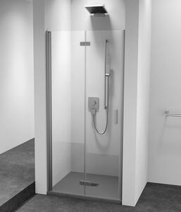 ZOOM sprchové dveře skládací 700mm, čiré sklo, levé