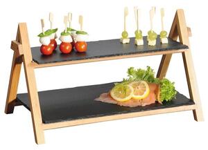 Servírovací stojan 2-patrový Kesper 31 cm