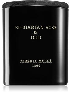 Cereria Mollá Boutique Bulgarian Rose & Oud vonná svíčka 230 g