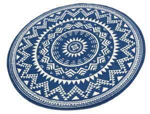 Kusový koberec Celebration 103442 Valencia Blue kruh 140x140 cm