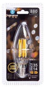 LED Žárovka FILAMENT C35 E14/8W/230V 2700K - Aigostar