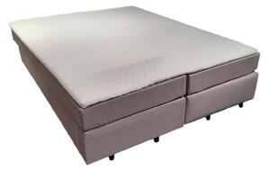 POSTEL BOXSPRING, kompozitní dřevo, šedavě hnědá Hom`in - Postele boxspring