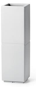 LYXO Květináč Patio Column 27 cm bílý LYXO