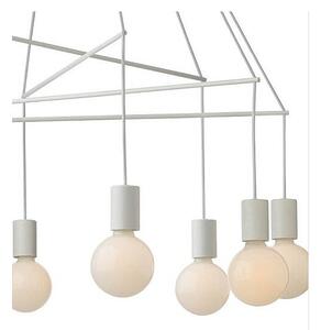 Redo 01-1564 - Lustr na lanku MIKADO 8xE27/42W/230V pr. 82 cm bílá