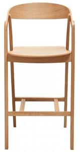 Barová židle GURU EMPIRE dubová