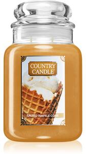 Country Candle Salted Waffle Cone vonná svíčka 680 g