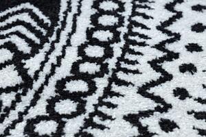 Kusový koberec Napkin grey kruh 100x100 cm
