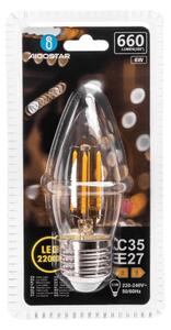 LED Žárovka FILAMENT C35 E27/6W/230V 2200K - Aigostar