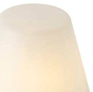 Designová venkovní stojací lampa bílá IP44 - Katrijn