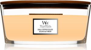 Woodwick Chilli Pepper Gelato vonná svíčka s dřevěným knotem (hearthwick) 453 g