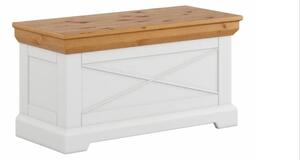 Truhla Marone Elite, přírodní borovice, 50x95x42 cm