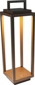 Lucerna LED Broggi Resort, corten, v=54
