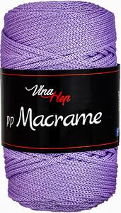Pletací / háčkovací příze Vlna-Hep PP MACRAME 4068 fialová, jednobarevná, 100g/85m